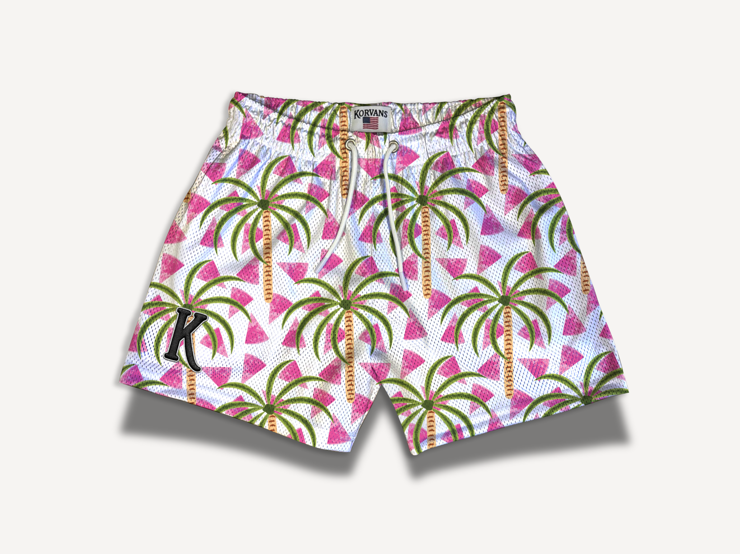 Pink Paradise Mesh Shorts