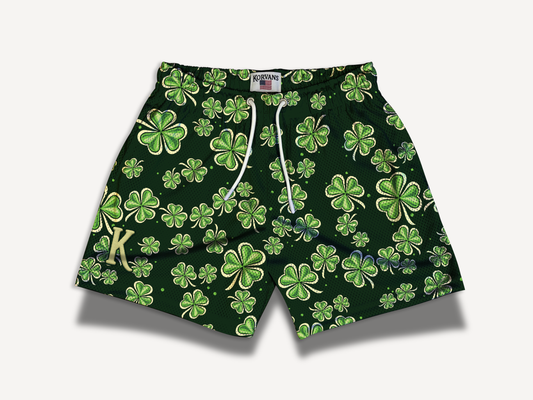 Lucky Clover Mesh Shorts