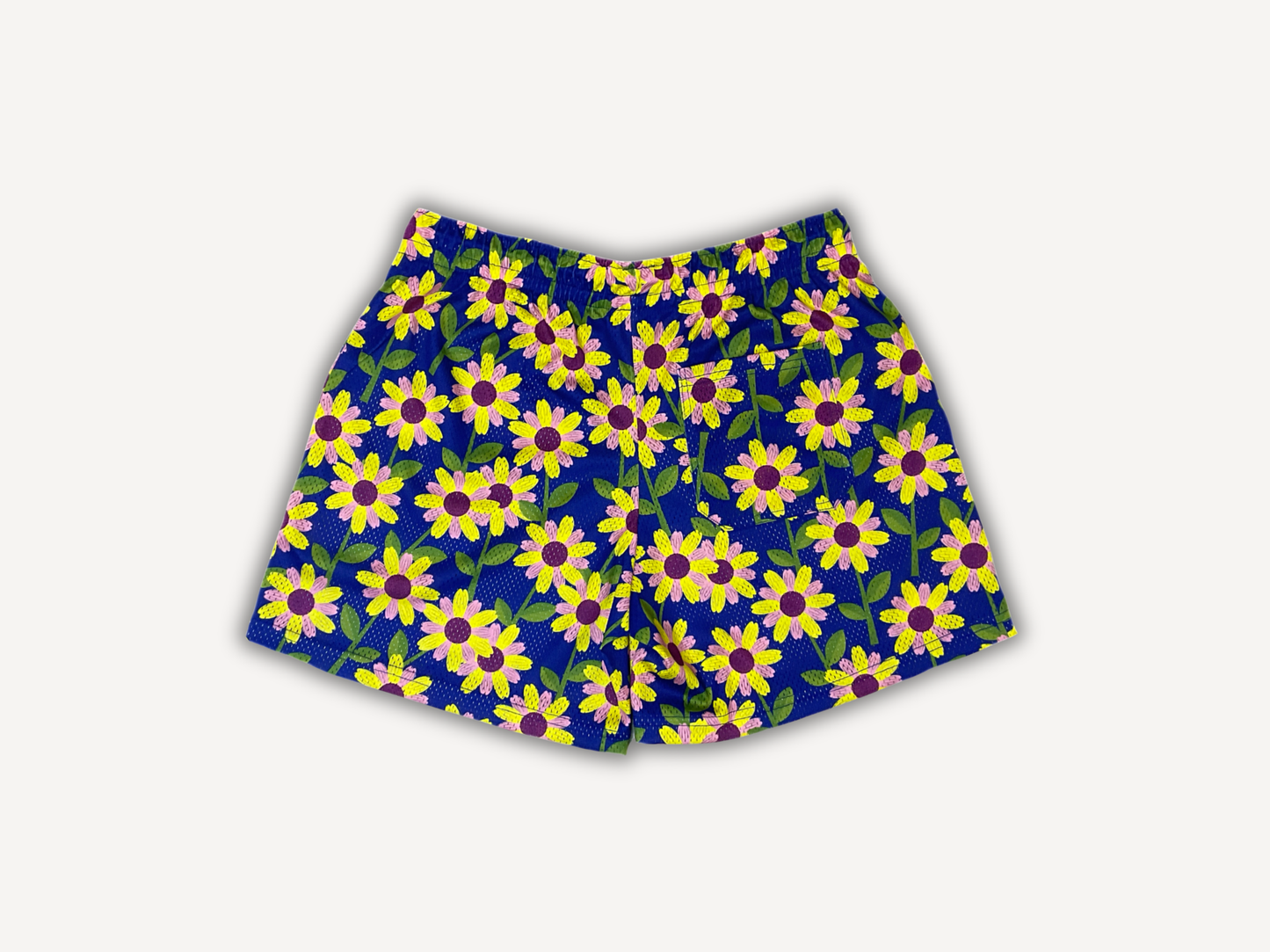 Passion Floral Mesh Shorts
