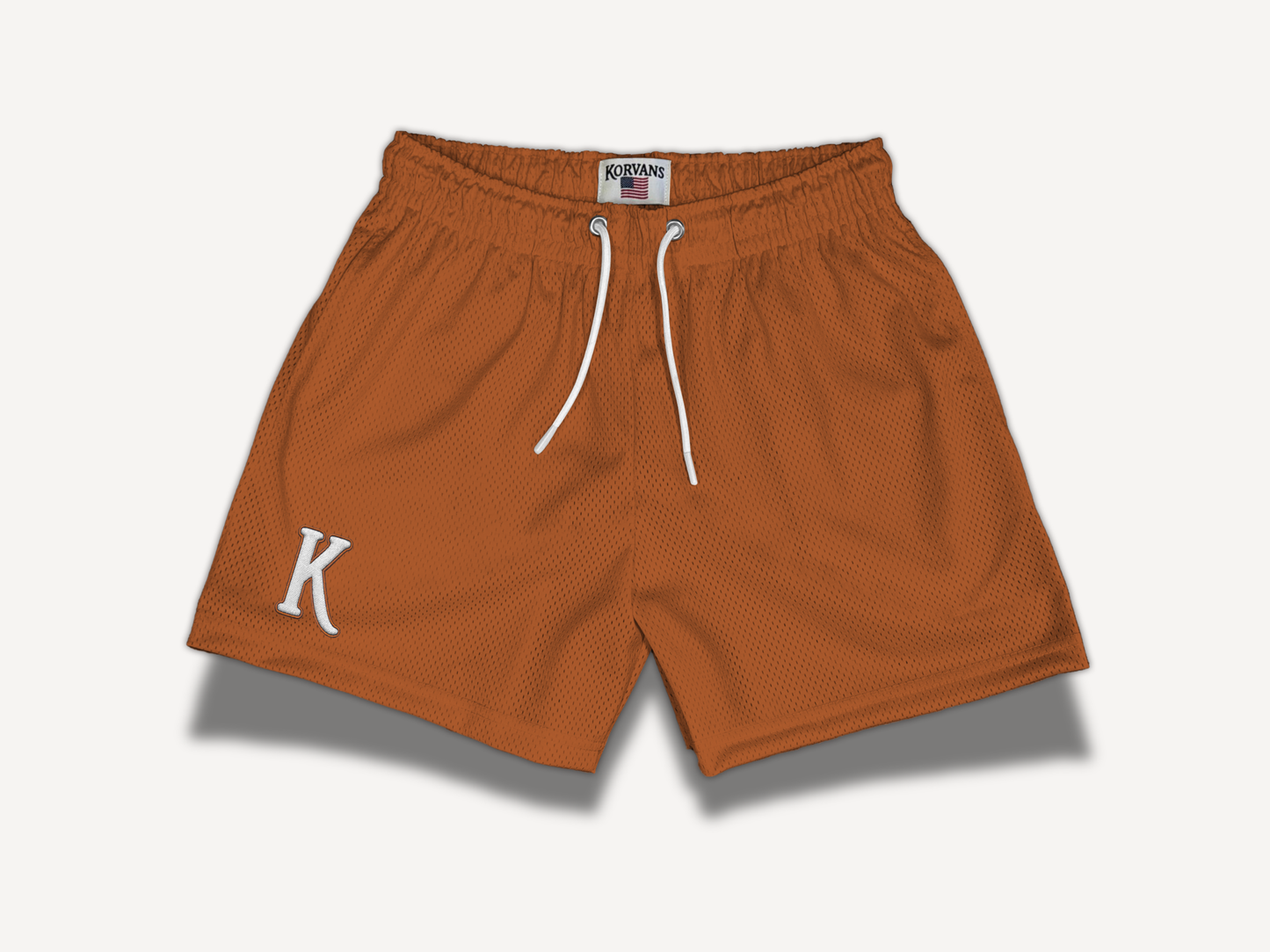 Burnt Ember Mesh Shorts
