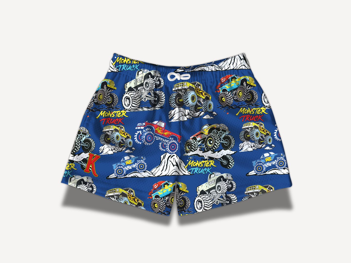Kids Monster Rally Mesh Shorts