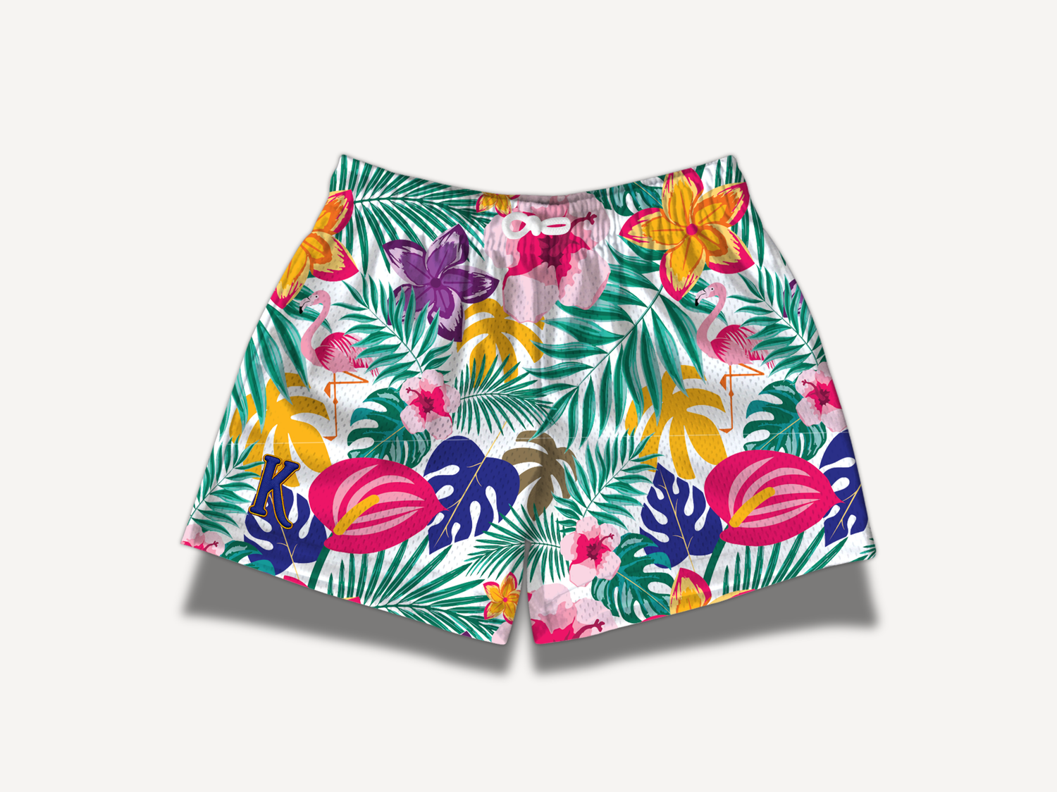 Kids Floral Storm Mesh Shorts