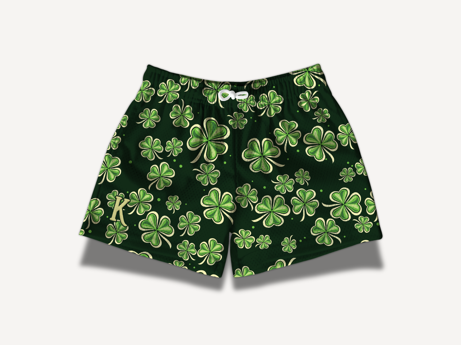 Kids Lucky Clover Mesh Shorts