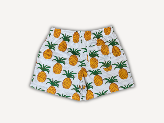 Sweet Pineapple Mesh Shorts