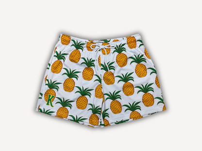 Sweet Pineapple Mesh Shorts