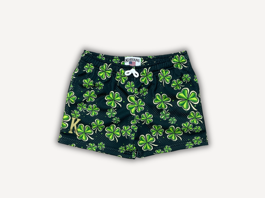 Kids Lucky Clover Mesh Shorts